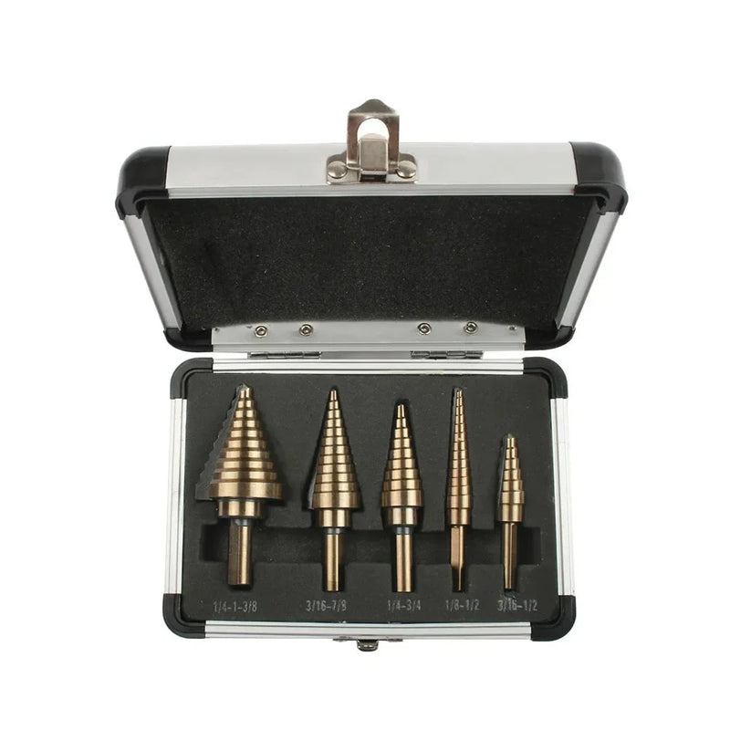 Kit Brocas Escalonadas – Aço Rápido HSS 4241