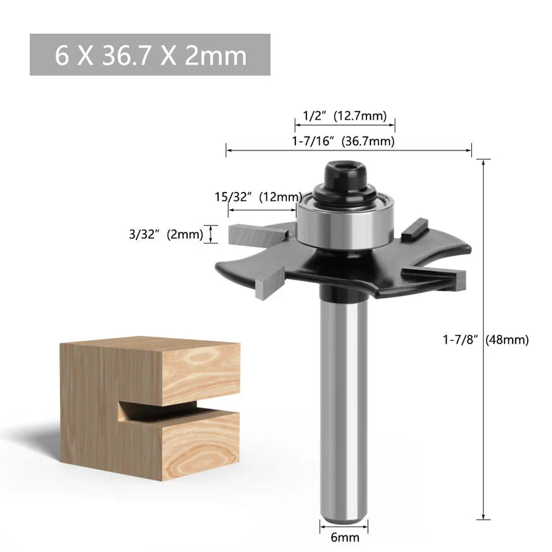 Fresa Para Encaixe (T-Slot)